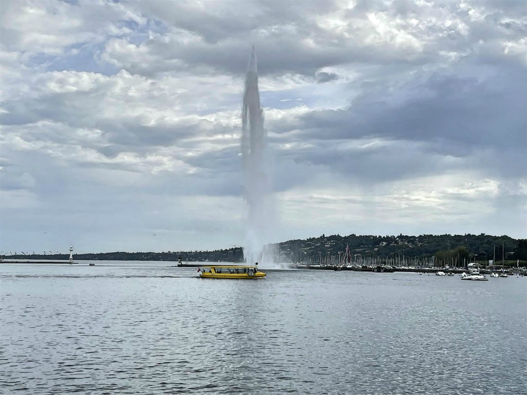 GENÈVE - de fontein van Genève