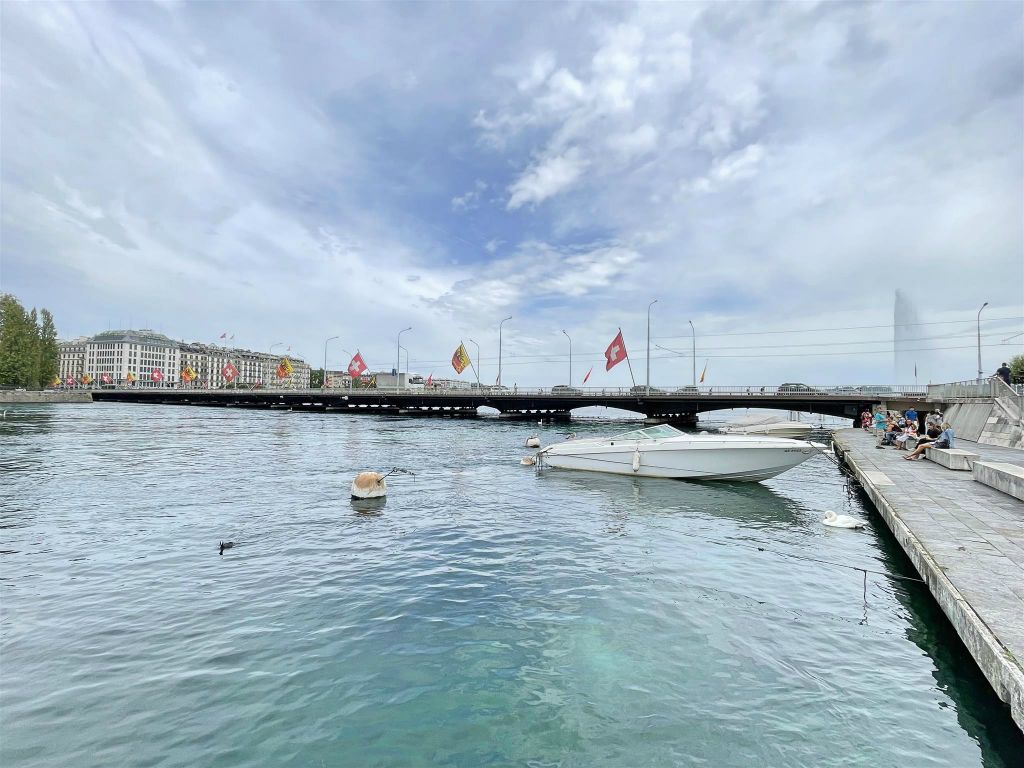 GENÈVE - de Mont Blanc-brug