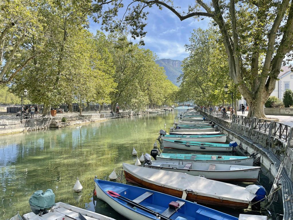 ANNECY - het Vassé-kanaal