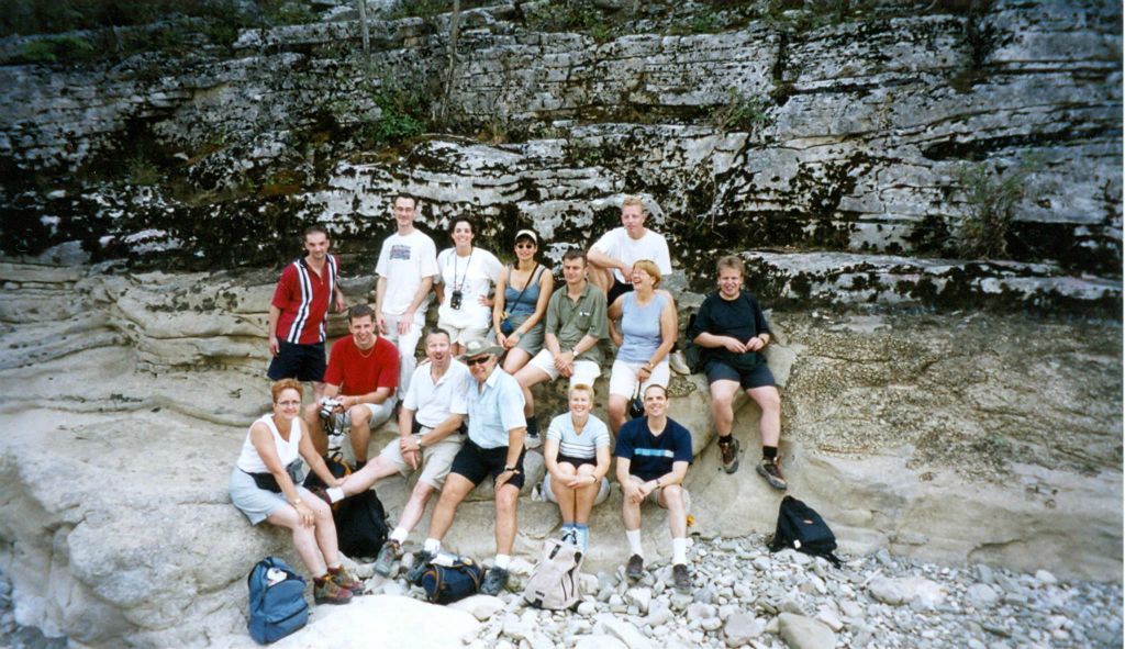 IOANNINA - de groep die de vikos kloof gelopen heeft