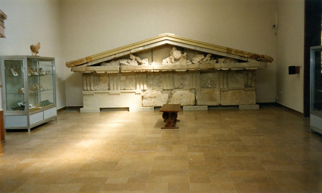OLYMPIA - binnen in het museum