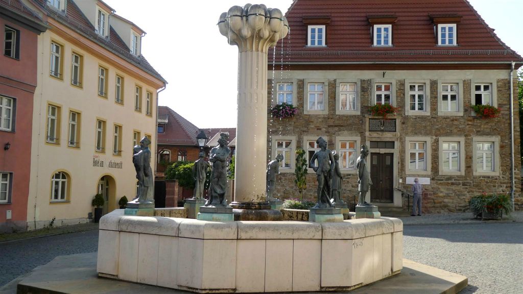 EISLEBEN - de fontein Knappenbrunnen