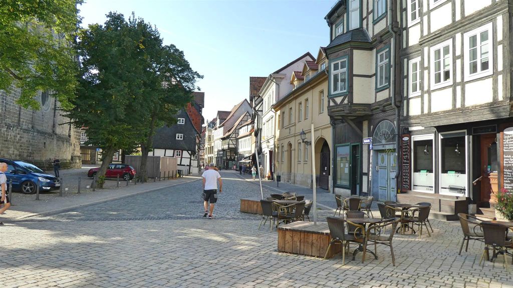 QUEDLINBURG - een straat
