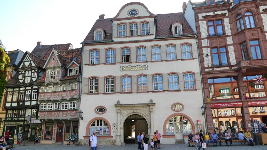 QUEDLINBURG - het monumentale pand Haus Grünhagen