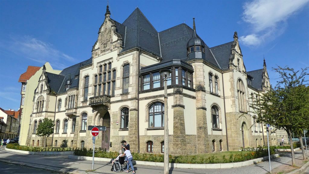 QUEDLINBURG - het monumentale pand Kreishaus