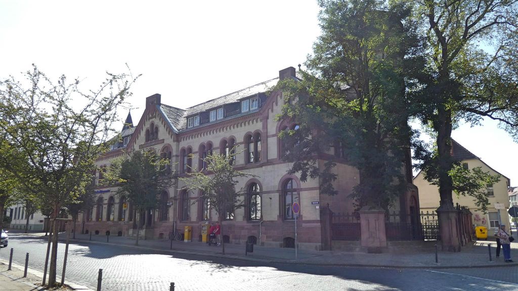 QUEDLINBURG - het postkantoor