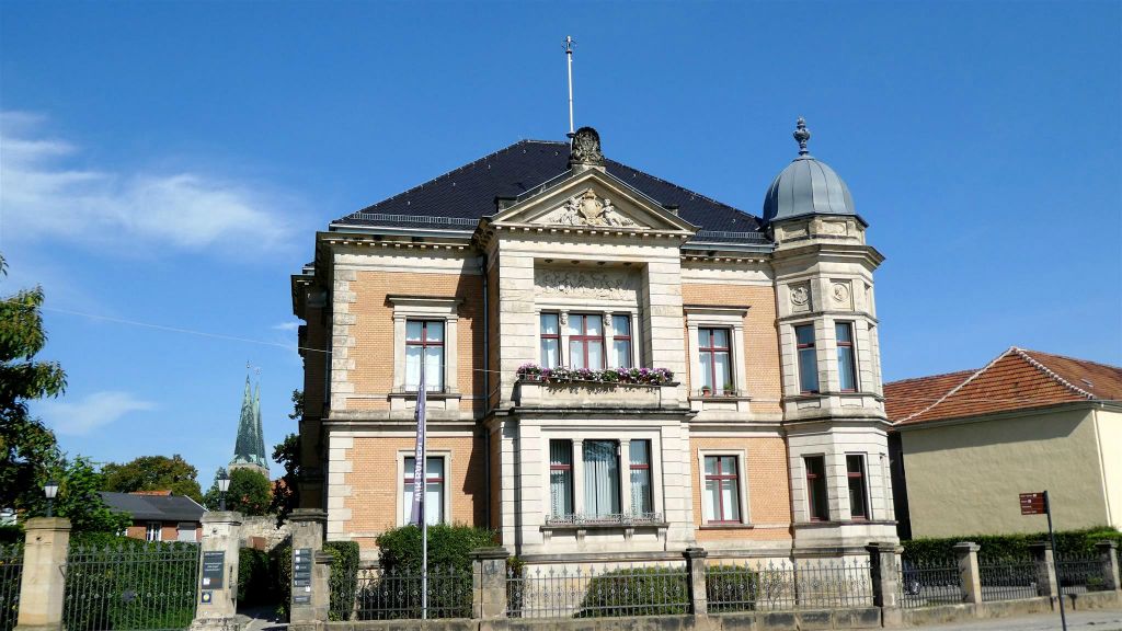 QUEDLINBURG - het monumentale pand Villa Vogler