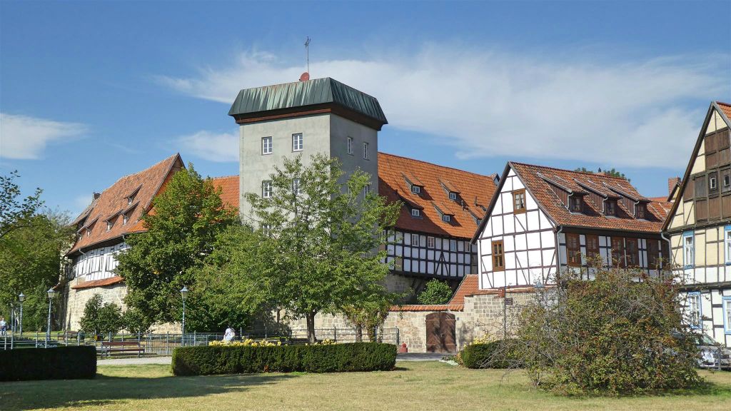QUEDLINBURG - de Fleischhof toren