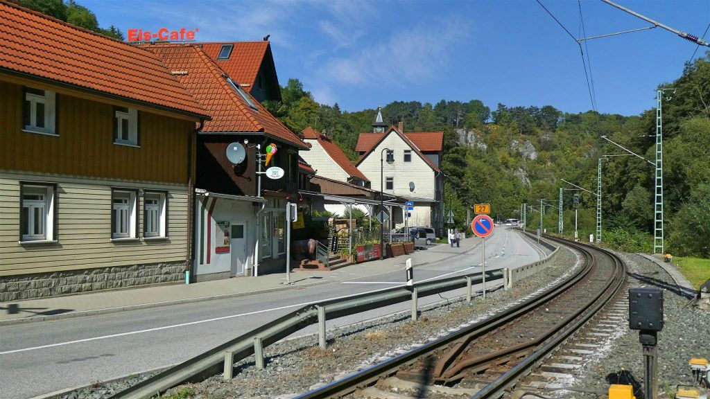 RÜBELAND - het spoor aan de Blankenburger Straße