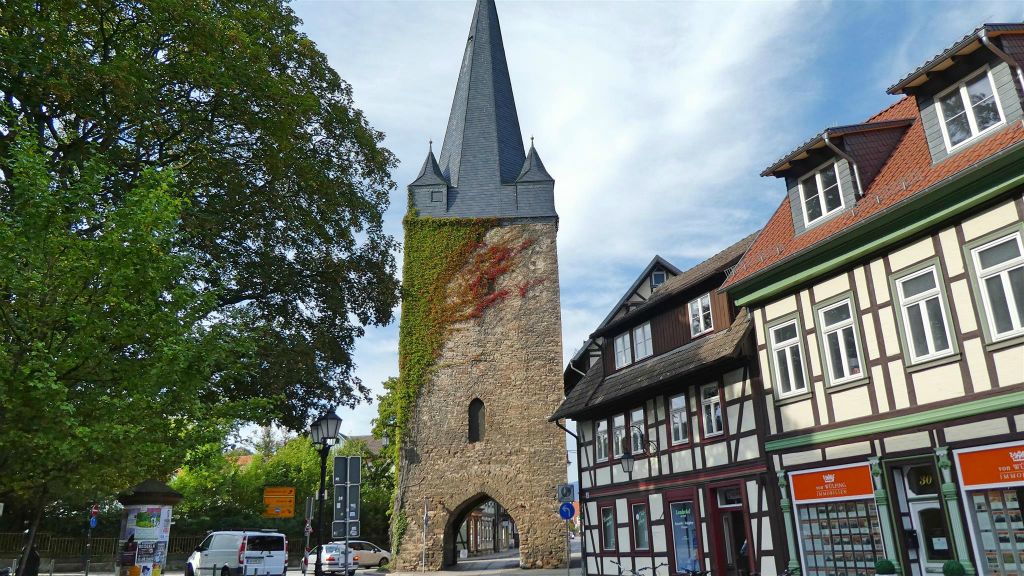 WERNIGERODE - de stadspoort Westerntorturm