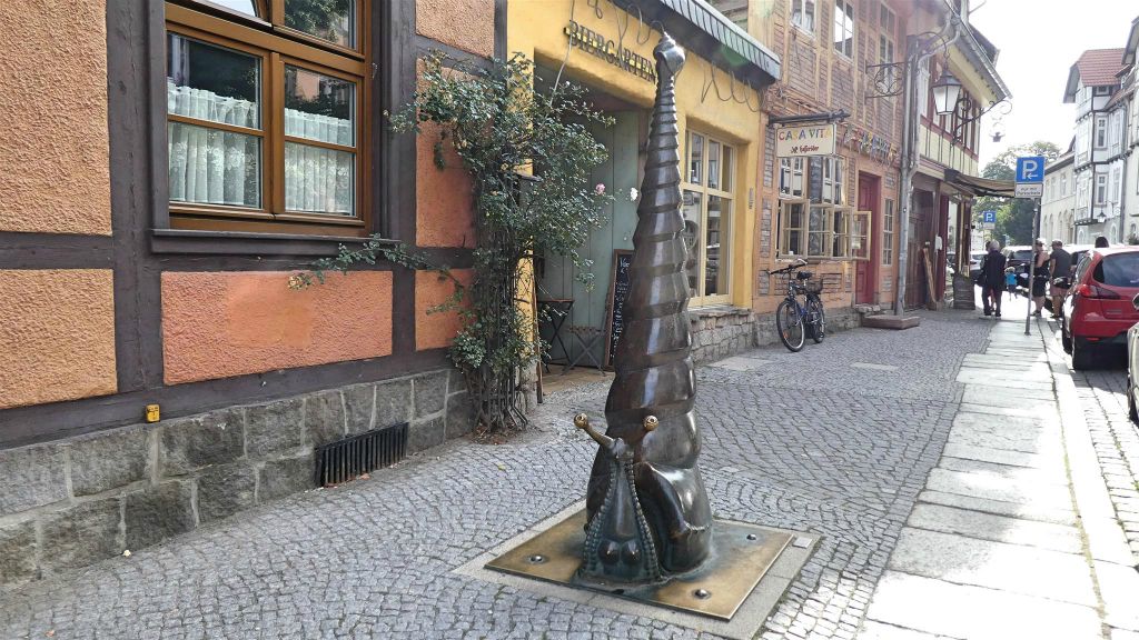 WERNIGERODE - een beeld van een torenslak