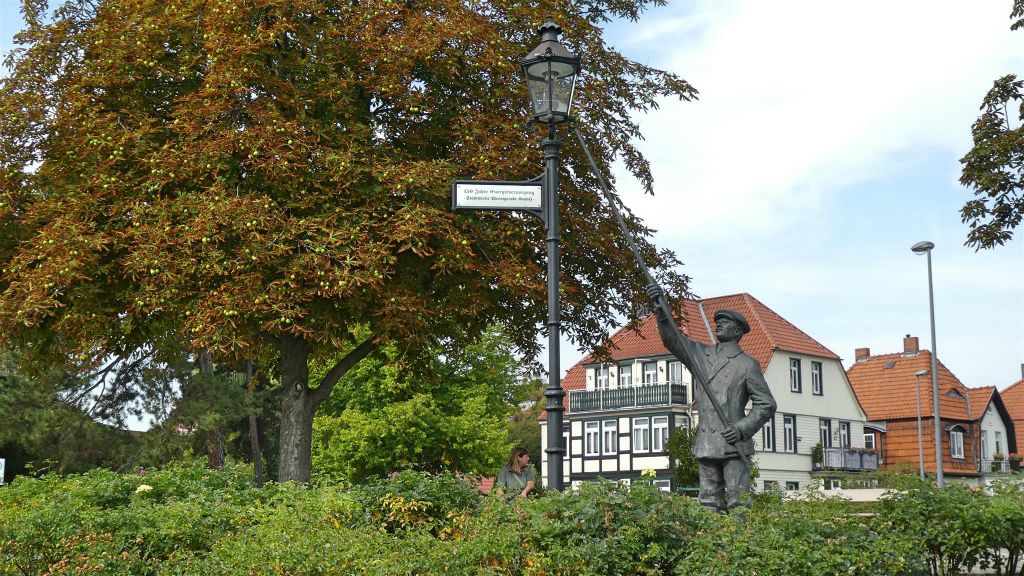 WERNIGERODE - een standbeeld