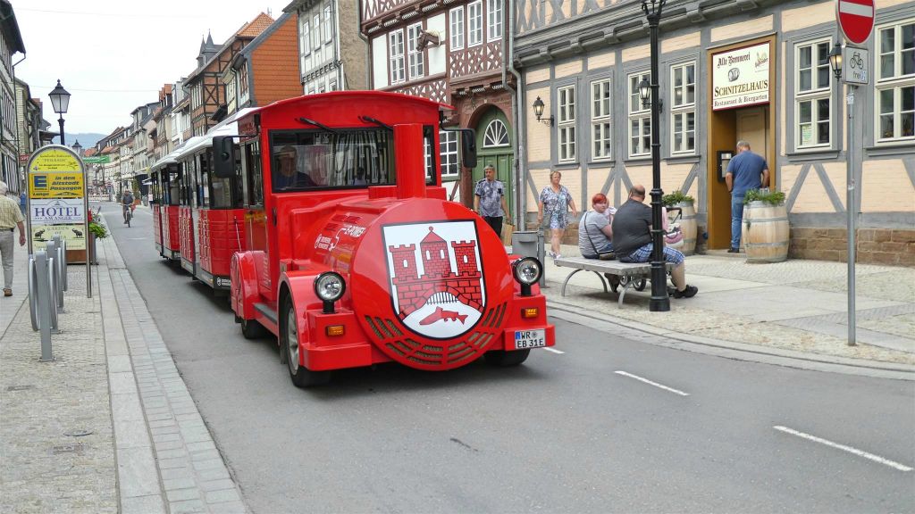 WERNIGERODE - een toeristen trein