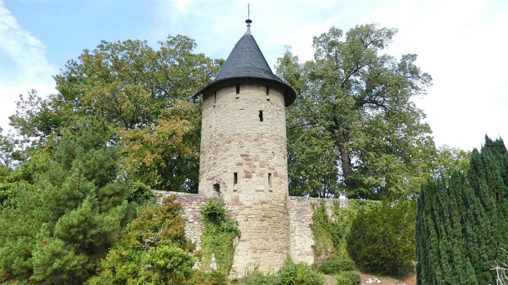 WERNIGERODE - de toren Halbschalenturm