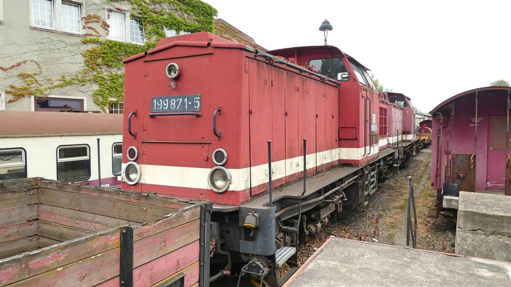 WERNIGERODE - een oude locomotief bij het stoomtrein station