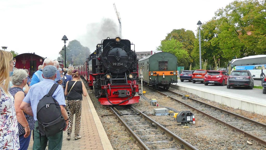 WERNIGERODE - de stoomtrein waarmee we naar Brocken rijden