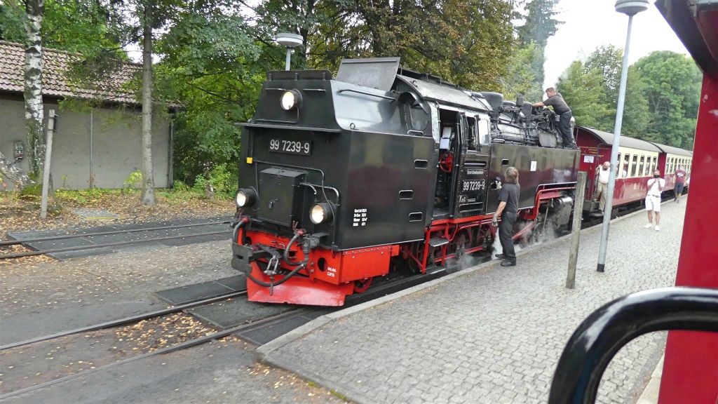 WERNIGERODE -> BROCKEN - een stoomlocomotief