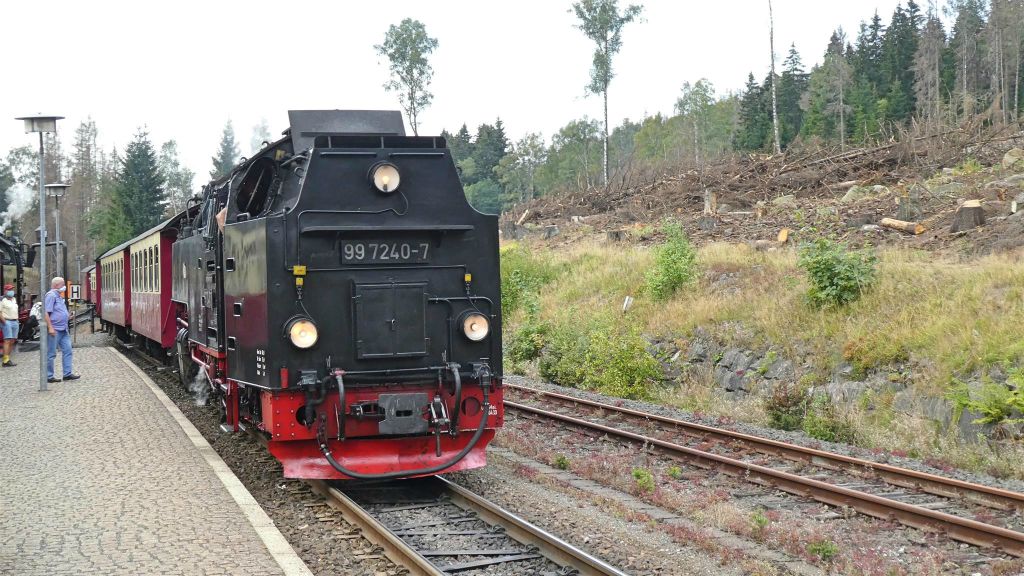 WERNIGERODE -> BROCKEN - een andere stoomtrein