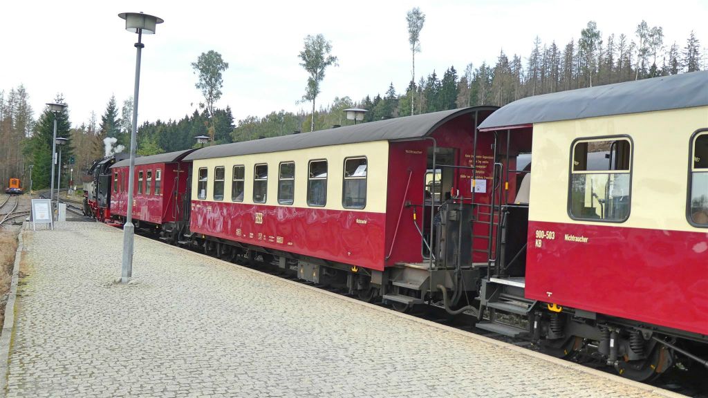 WERNIGERODE -> BROCKEN - de stoomtrein waarmee we naar Brocken rijden