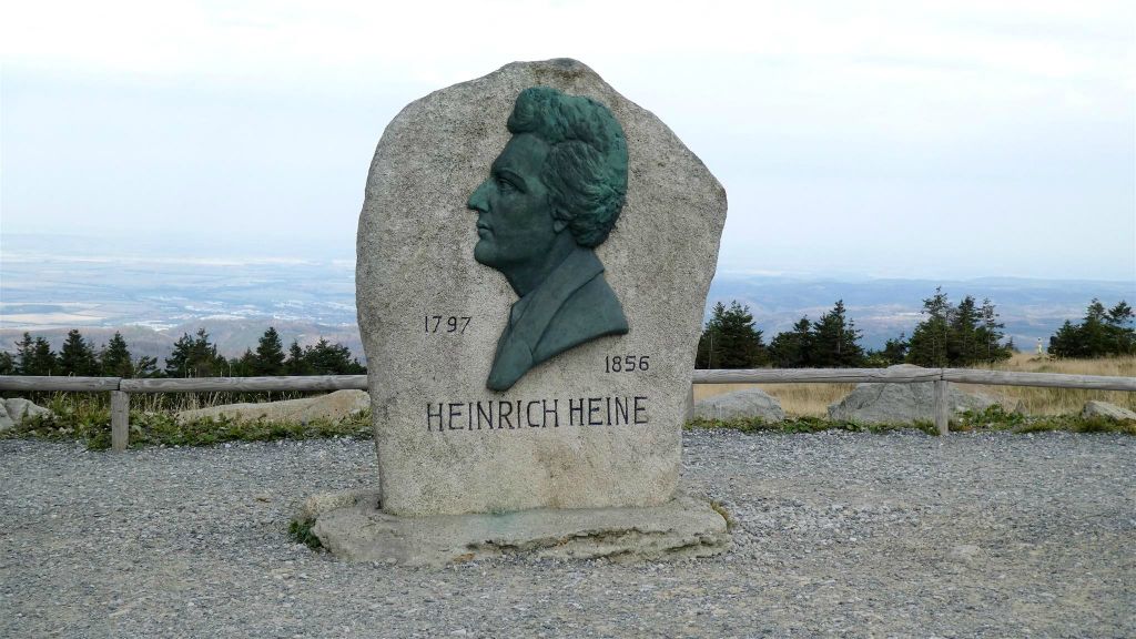 BROCKEN - een monument ter ere van de Duitse schrijver Heinrich Heine