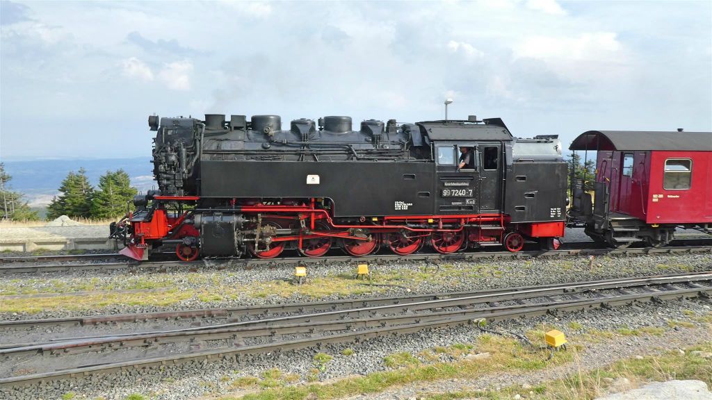 BROCKEN - een stoomlocomotief