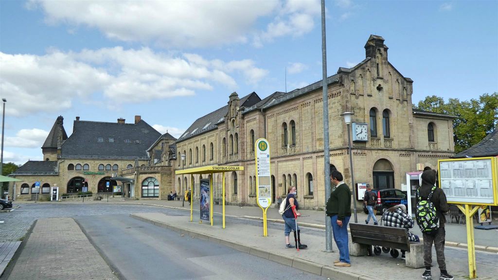 GOSLAR - het stationsgebouw