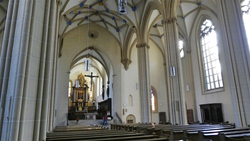 NORDHAUSEN - binnen in de Dom van Nordhausen