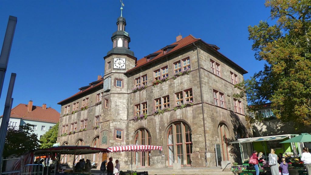 NORDHAUSEN - het oude stadhuis