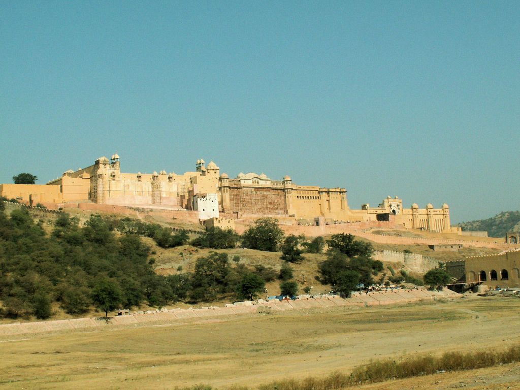 INDIA - JAIPUR - het Amber Fort