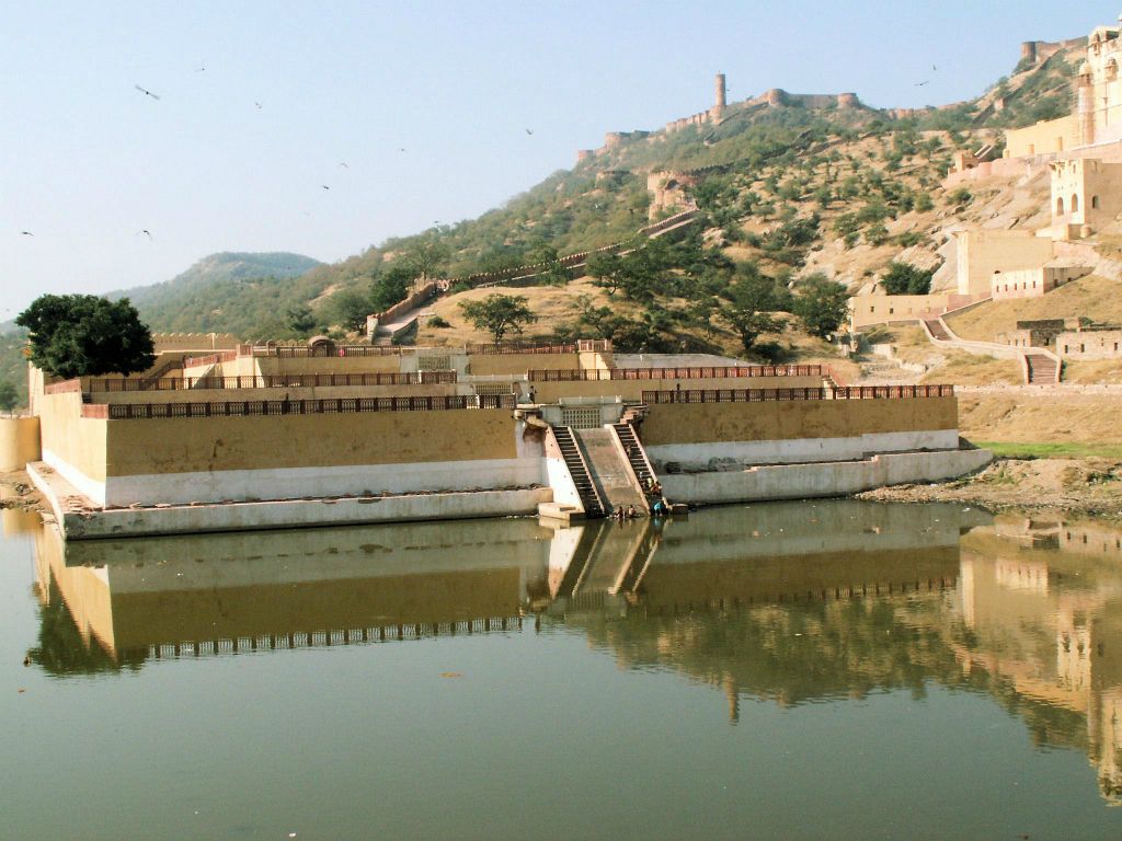 INDIA - JAIPUR - het Amber Fort