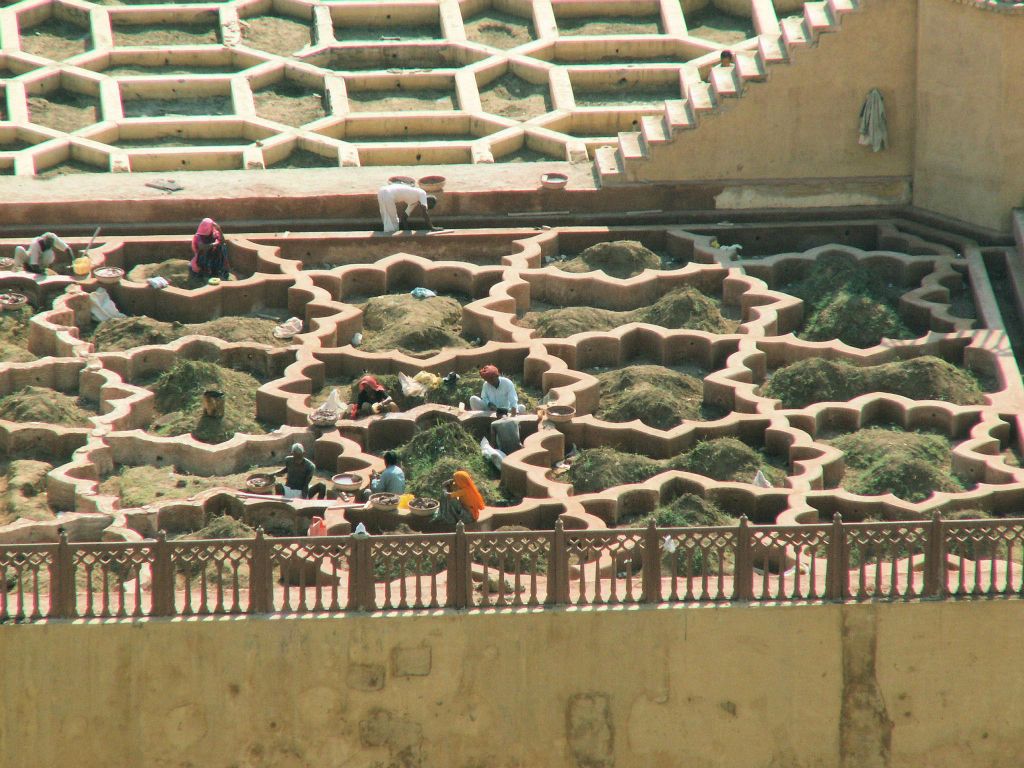 INDIA - JAIPUR - het Amber Fort