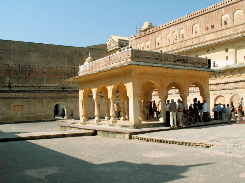 INDIA - JAIPUR - het Amber Fort