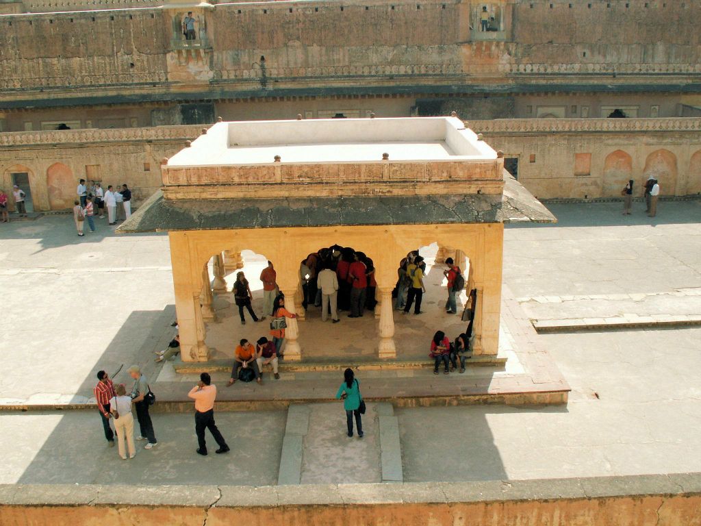 INDIA - JAIPUR - het Amber Fort