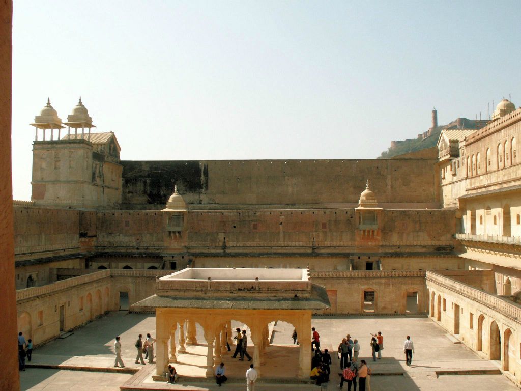 INDIA - JAIPUR - het Amber Fort