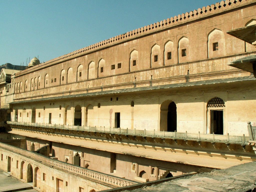 INDIA - JAIPUR - het Amber Fort
