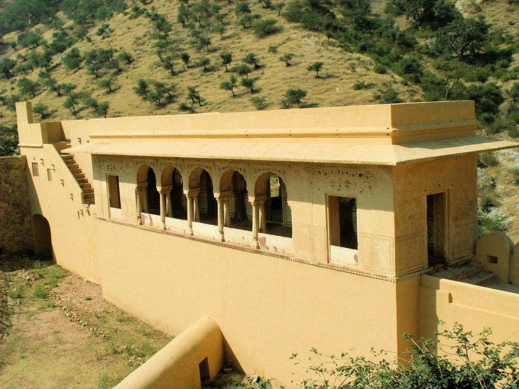 INDIA - JAIPUR - het Amber Fort