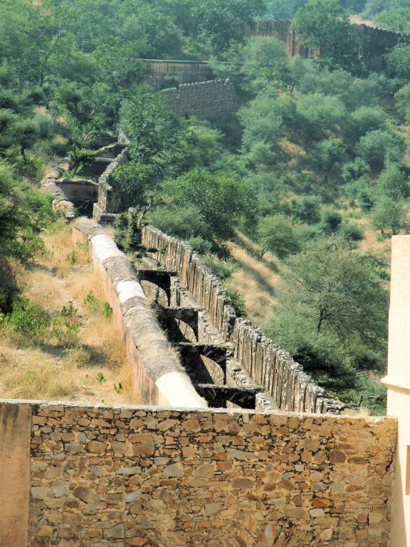 INDIA - JAIPUR - het Amber Fort