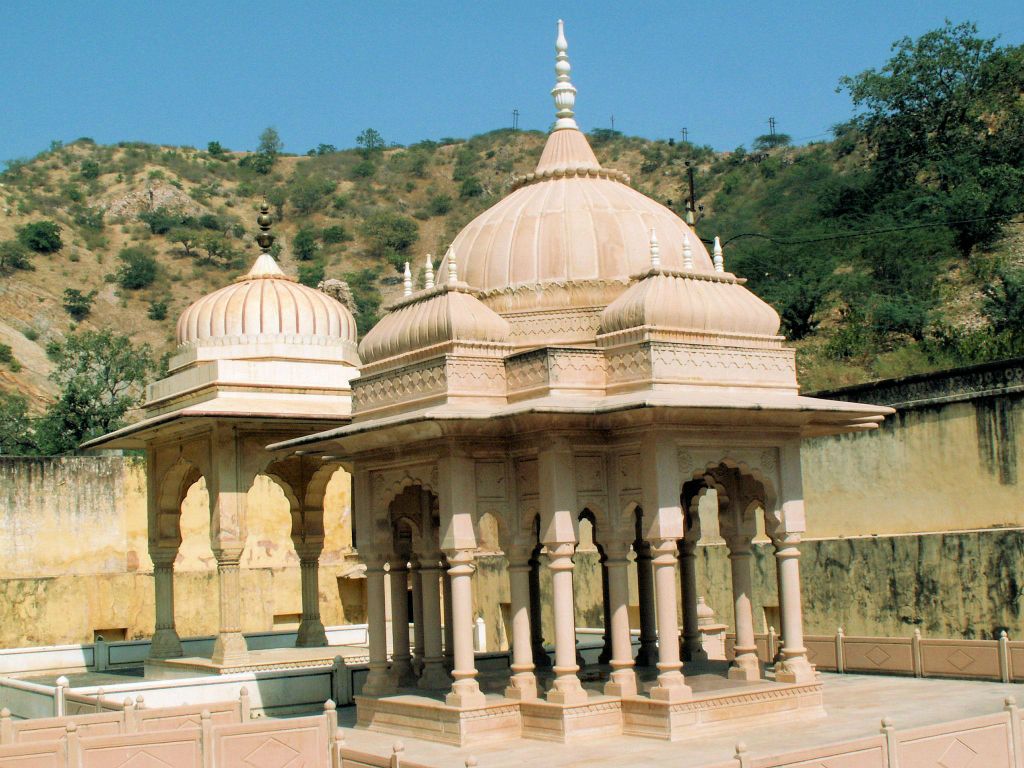 INDIA - JAIPUR - de Royal Gaitor (Cenotaphs of Gatore)