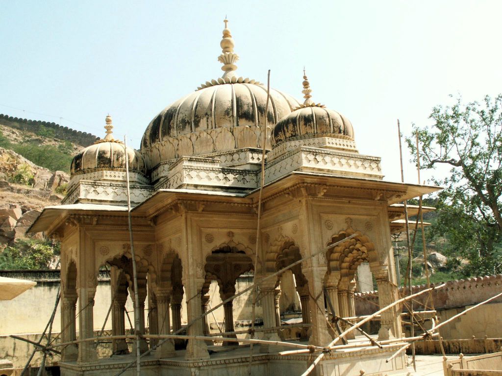 INDIA - JAIPUR - de Royal Gaitor (Cenotaphs of Gatore)