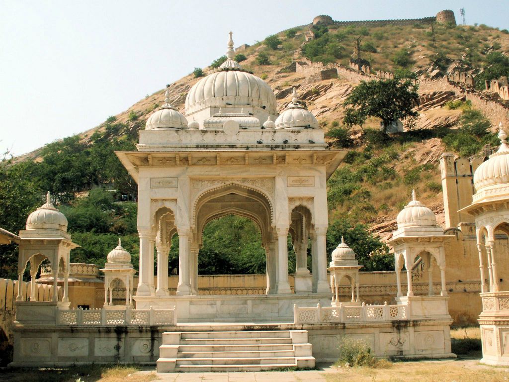 INDIA - JAIPUR - de Royal Gaitor (Cenotaphs of Gatore)