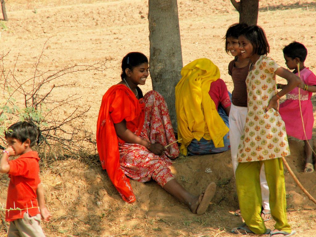 INDIA - JAIPUR - enkele kinderen