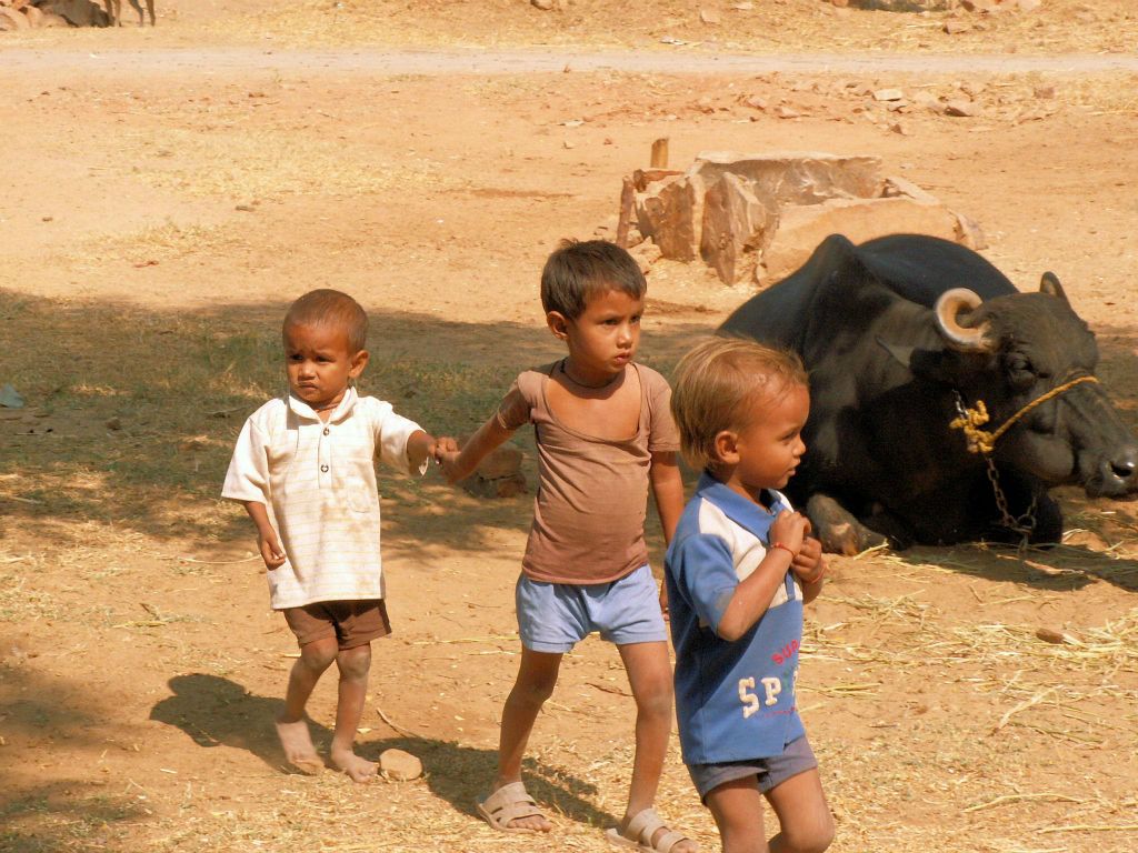 INDIA - JAIPUR - enkele kinderen