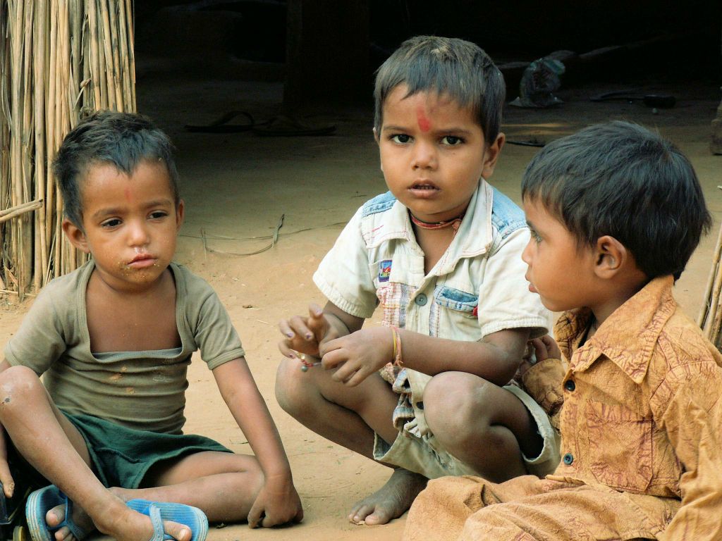 INDIA - JAIPUR - enkele kinderen