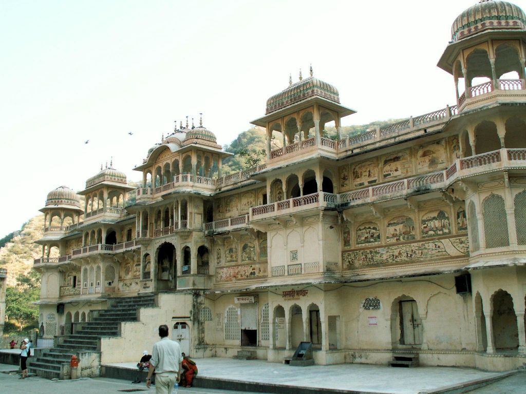 INDIA - JAIPUR - de Galwar Bagh (apentempel)