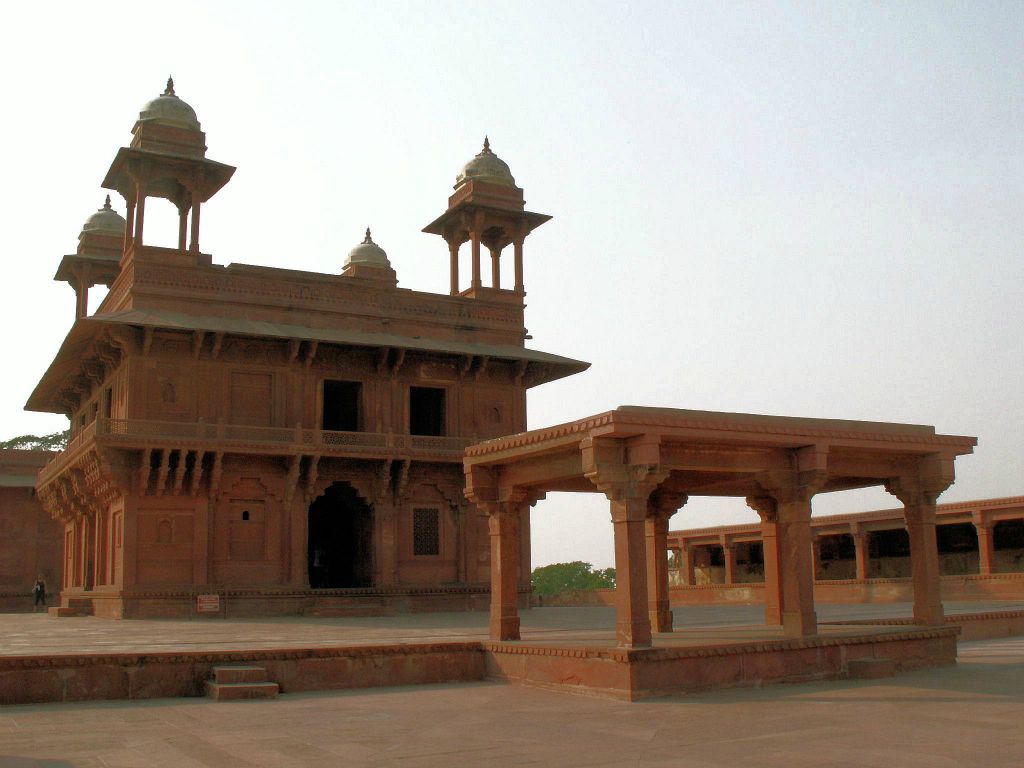 INDIA - SIKRI - de Fatehpur Sikri (verlaten 16e eeuwse Mogolstad)