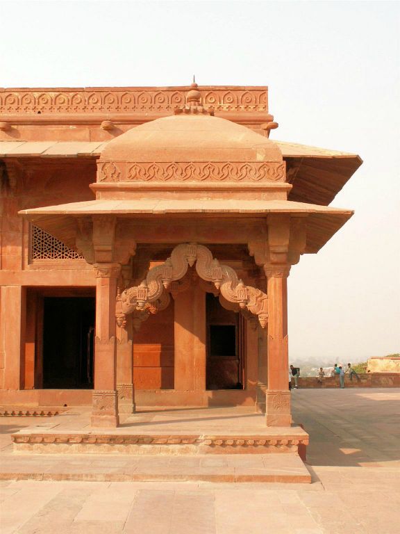 INDIA - SIKRI - de Fatehpur Sikri (verlaten 16e eeuwse Mogolstad)