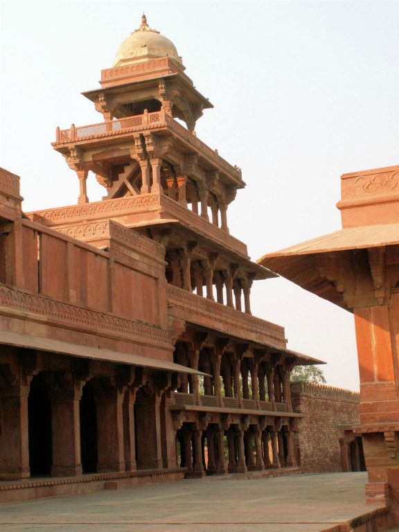 INDIA - SIKRI - de Fatehpur Sikri (verlaten 16e eeuwse Mogolstad)