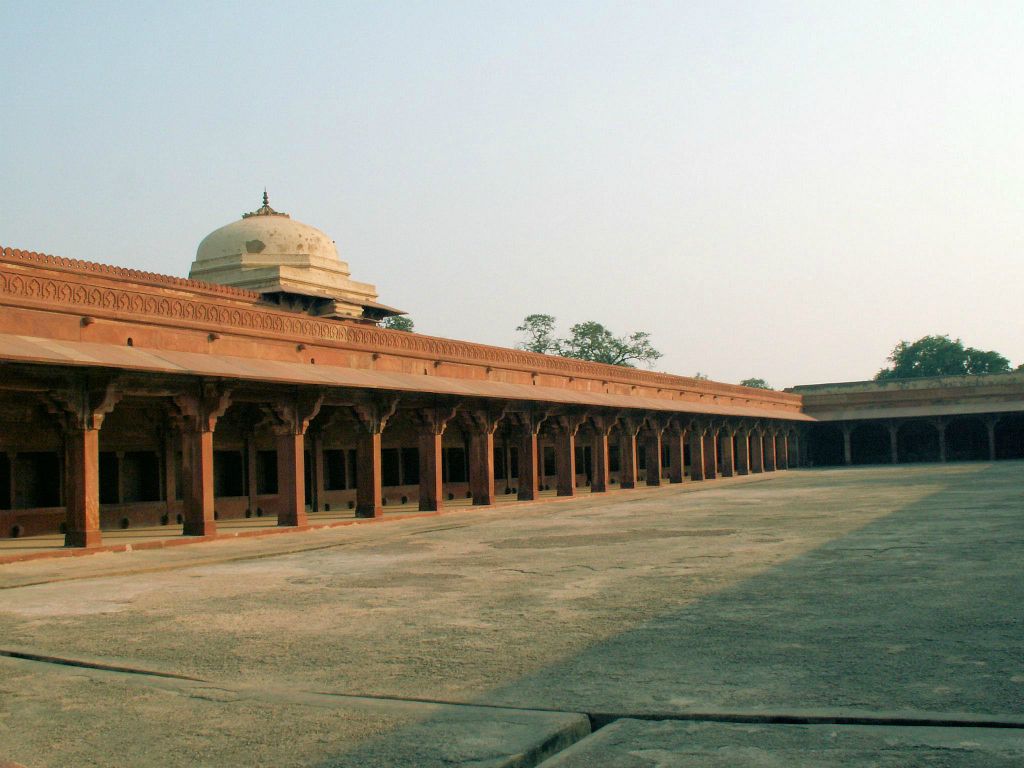 INDIA - SIKRI - de Fatehpur Sikri (verlaten 16e eeuwse Mogolstad)