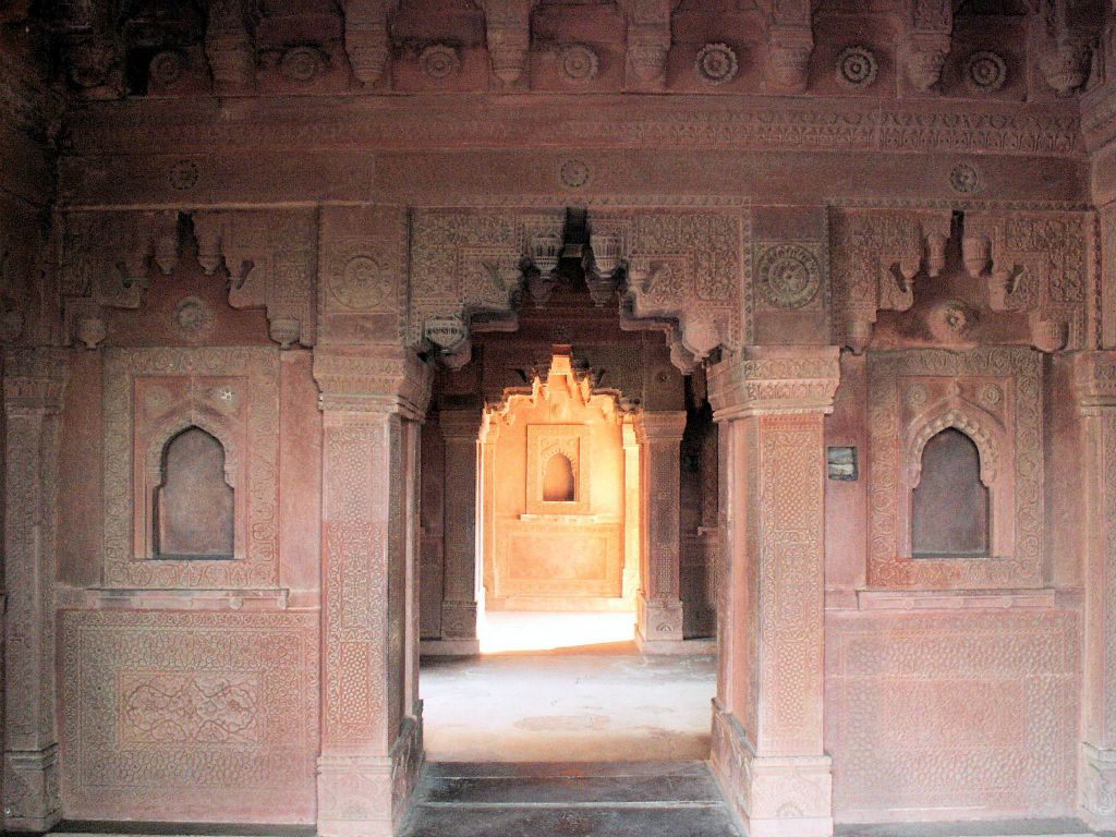 INDIA - SIKRI - de Fatehpur Sikri (verlaten 16e eeuwse Mogolstad)