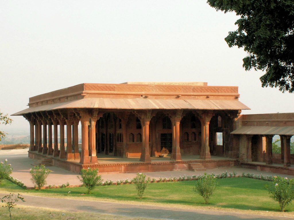 INDIA - SIKRI - de Fatehpur Sikri (verlaten 16e eeuwse Mogolstad)